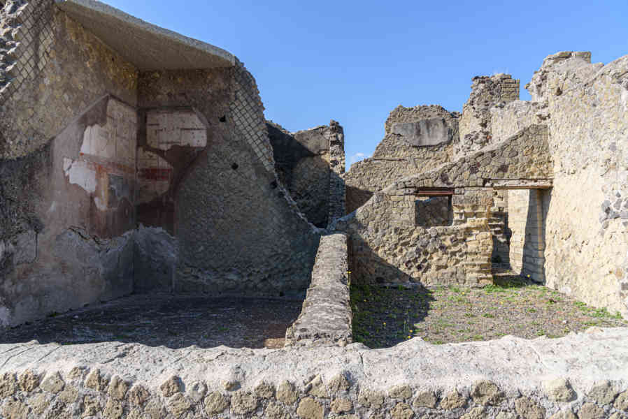 197 - Italia - Herculano - parque arqueológico de Herculano - Casa de los Ciervos.jpg